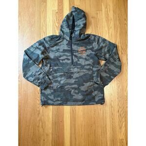 Anti Social Social Club Camo Anorak Jacket Adult Large Half Zip Camo 2017